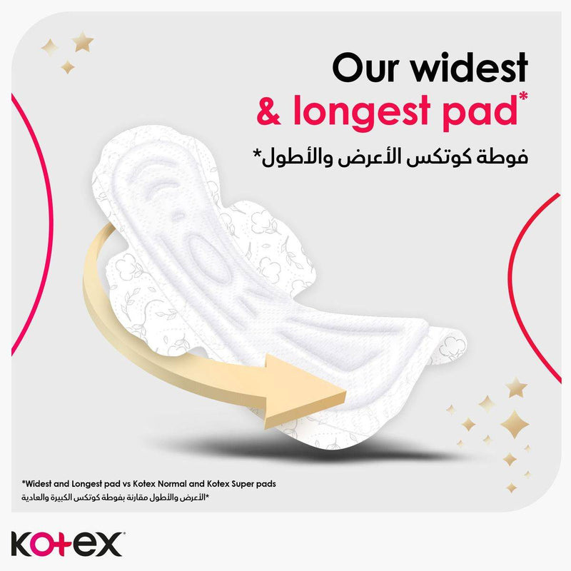 Kotex Sanitary Napkin Maxi Protect Night + Wings 16 Pads