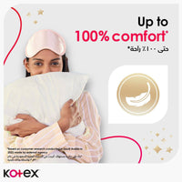 Kotex Sanitary Napkin Maxi Protect Night + Wings 24 Pads
