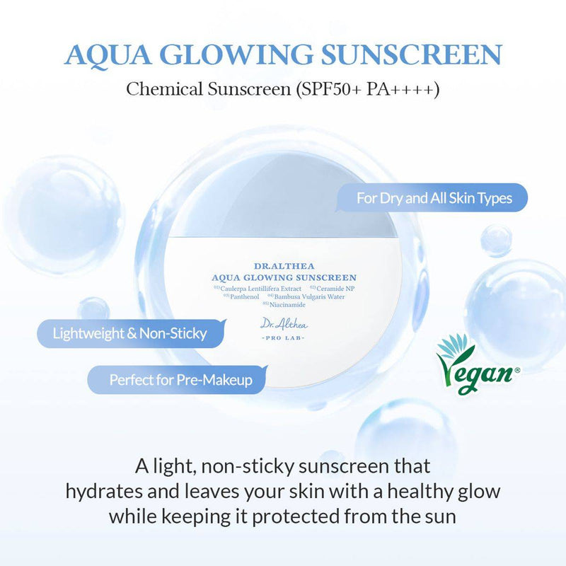 Dr. Althea Aqua Glowing Sunscreen SPF50 45ml