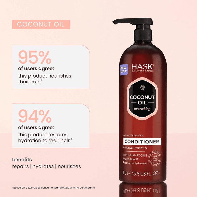 Hask Coconut Oil Nourishing Conditioner 1L