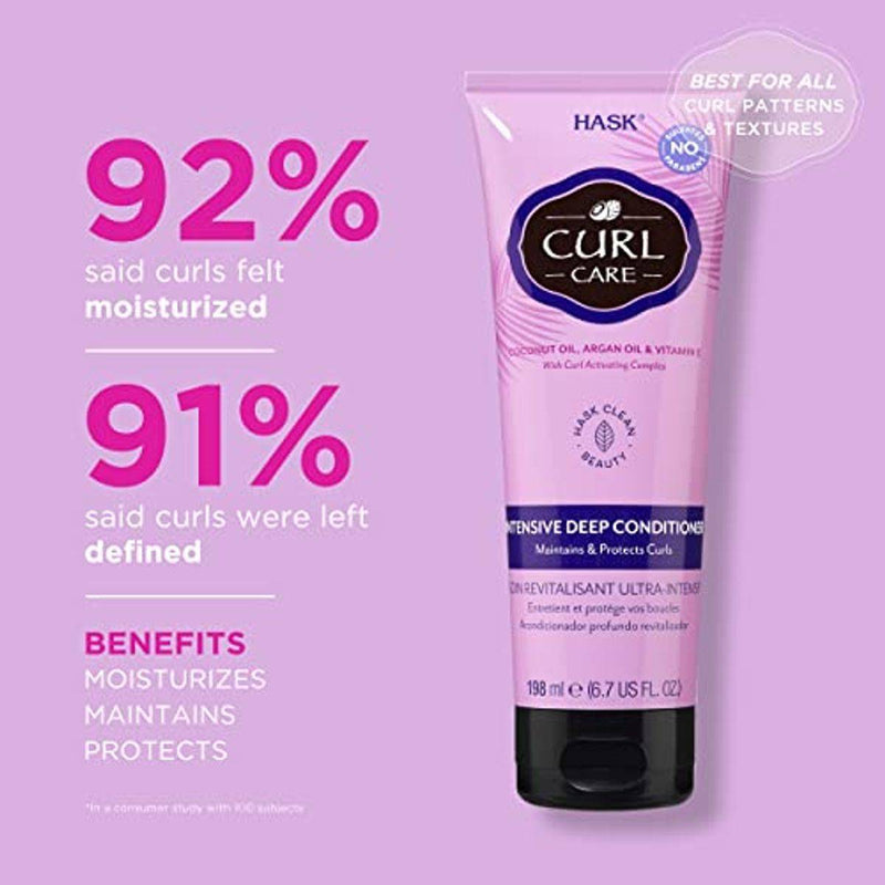 Hask Curl Care Intensive Deep Conditioner Hair Mask 198ml