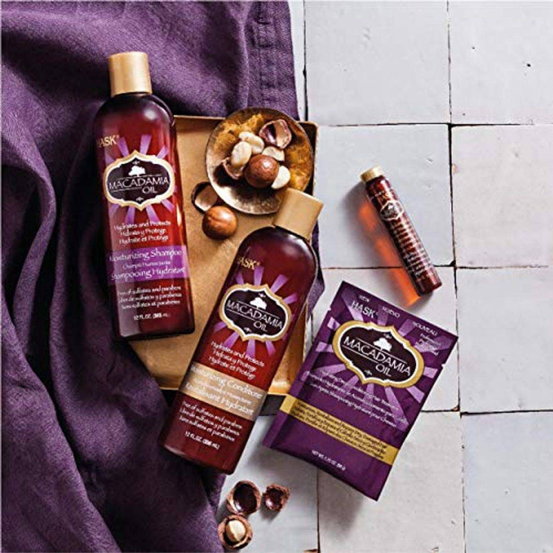 Hask Macadamia Oil Revitalizing Shine Hair Treatment 18ml