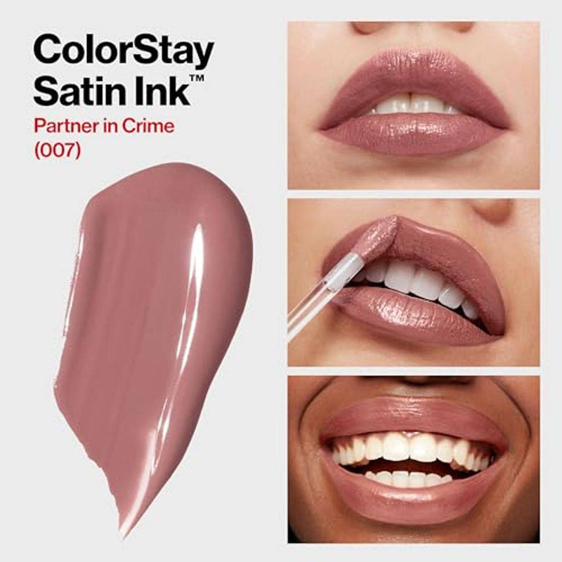 Revlon ColorStay Liquid Lipstick Satin Ink 007 Partner In Crime 50ml