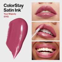 Revlon ColorStay Liquid Lipstick Satin Ink 010 Your Majesty