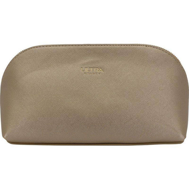 Ultra Beauty Cosmetic Bag Gold Large Oval Pouch (Ultra Beauty)