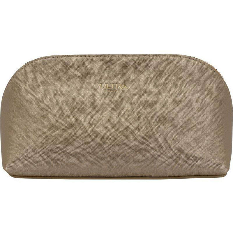 Ultra Beauty Cosmetic Bag Gold Large Oval Pouch (Ultra Beauty)