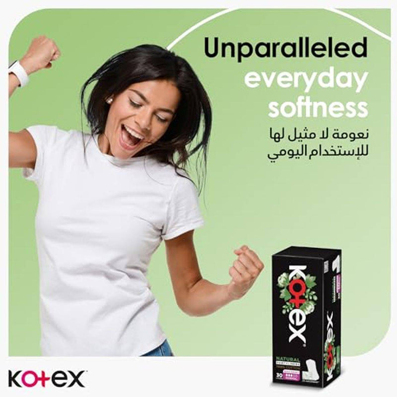 Kotex Pantyliners Natural Normal 54 Liners