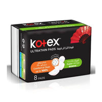 Kotex Sanitary Napkin Ultra Thin Super + Wings 8 Pads