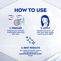 Nivea Face Luminous 630 Even Glow Serum 10ml
