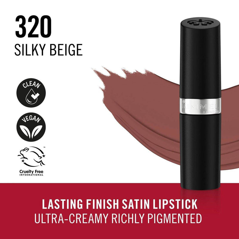 Rimmel Lasting Finish Lipstick 320 Silky Beige