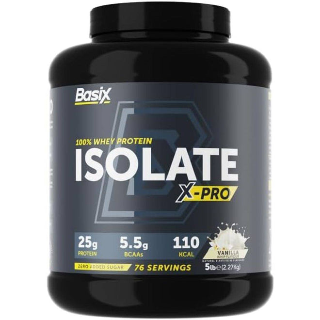 Basix Whey Protein Isolate XPRO Vanilla 2.27kg