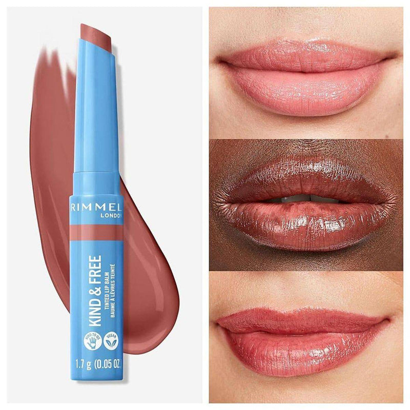 Rimmel Kind & Free Lip Balm 002 Natural Apricot 1.7g