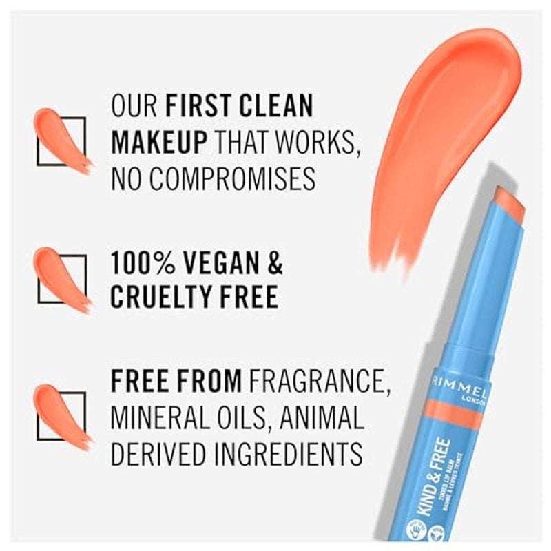 Rimmel Kind & Free Lip Balm 003 Tropical Spark 1.7g
