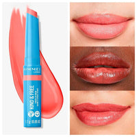 Rimmel Kind & Free Lip Balm 004 Hibiscus Blaze  1.7g
