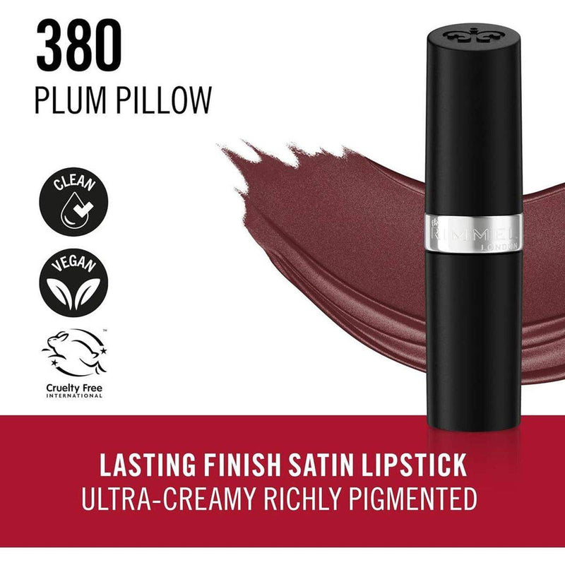 Rimmel Lasting Finish Lipstick 380 Plum Pillow