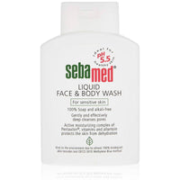 Sebamed Sensitive Skin Liquid Face & Body Wash 200ml