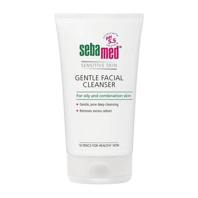 Sebamed Sensitive Skin Gentle Facial Cleanser Oily and Combination Skin 150ml