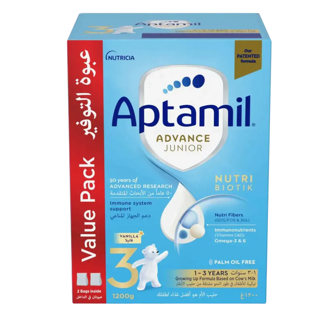 Aptamil Formula Advance Junior Stage 3 Growing Up 1200g