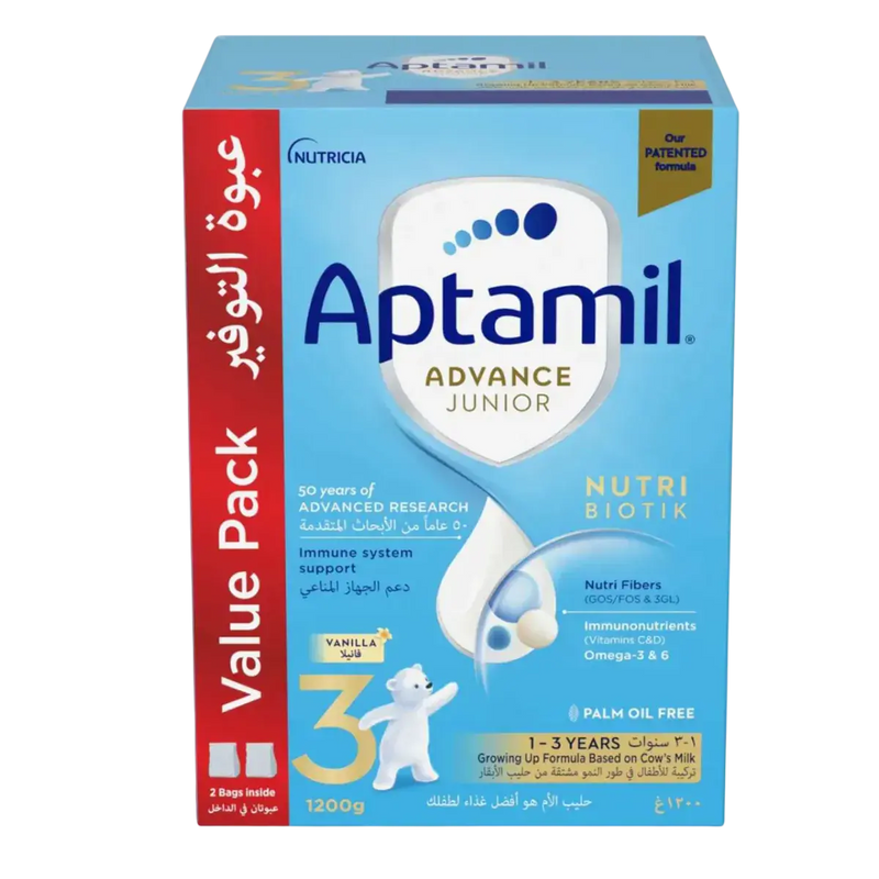 Aptamil Formula Advance Junior Stage 3 Growing Up 1200g