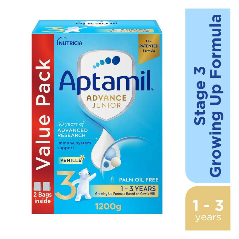 Aptamil Formula Advance Junior Stage 3 Growing Up 1200g