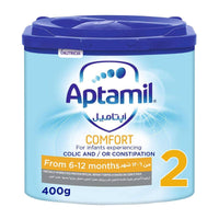 Aptamil Formula Comfort Stage 2 Colic & Constipation Follow On 400g