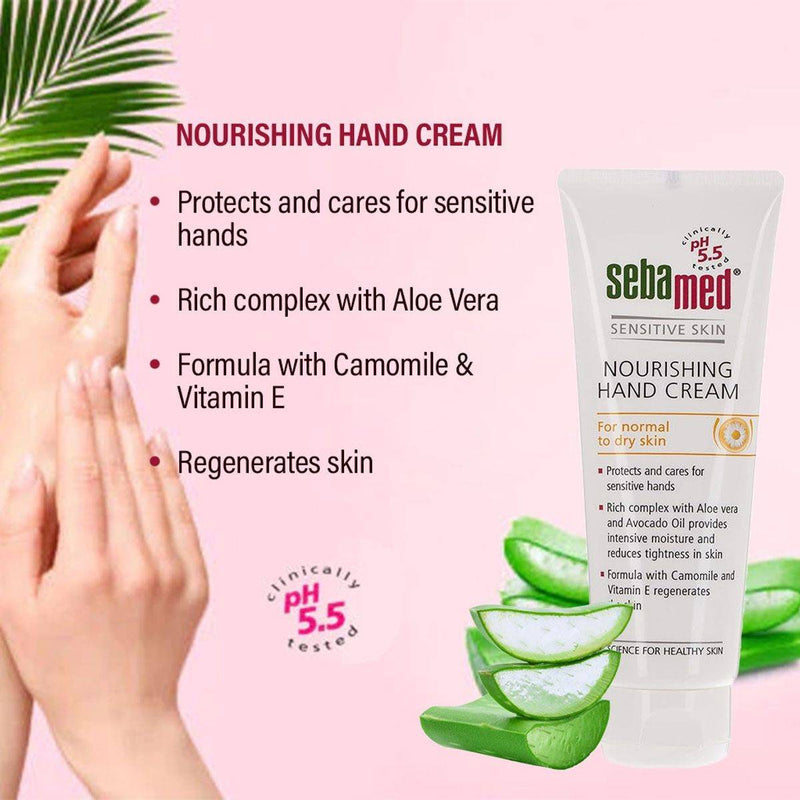 Sebamed Sensitive Skin Nourishing Hand Cream 75ml