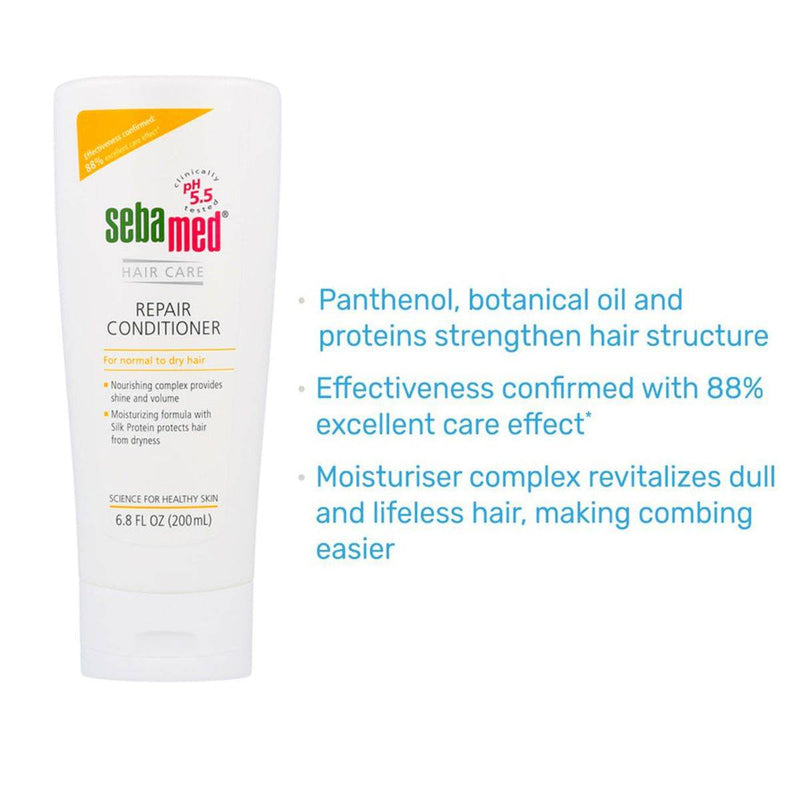 Sebamed Hair Care Repair Conditioner For Normal to Dry Hair 200ml