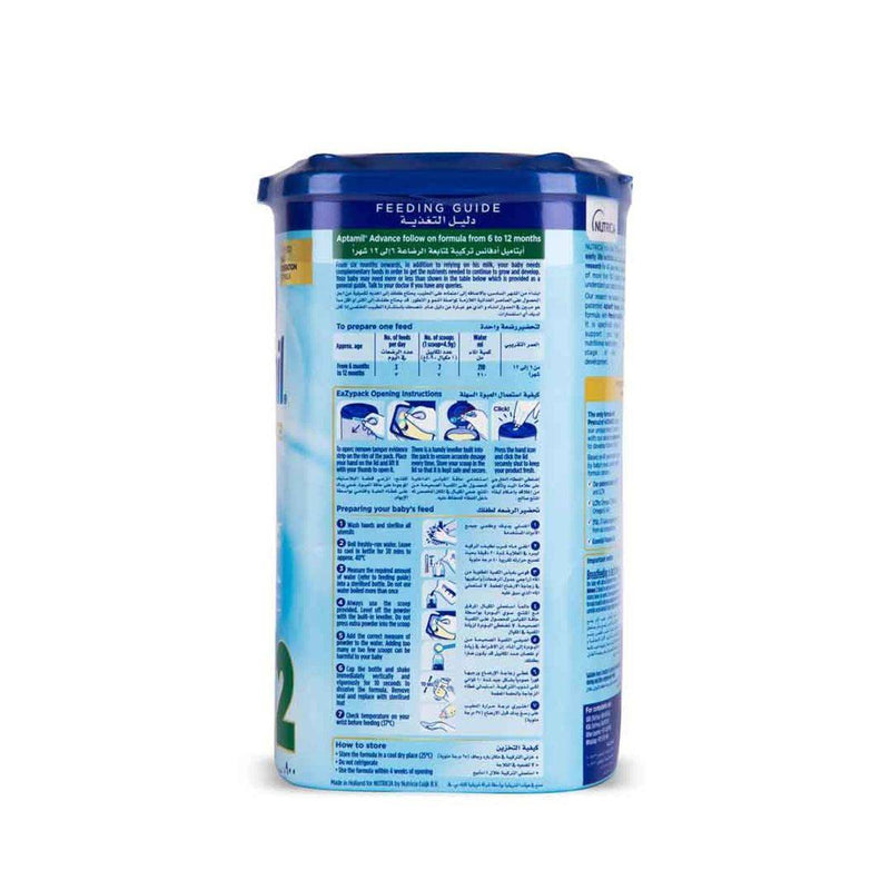 Aptamil Formula Advance Cesar Stage 2 Follow On 800g