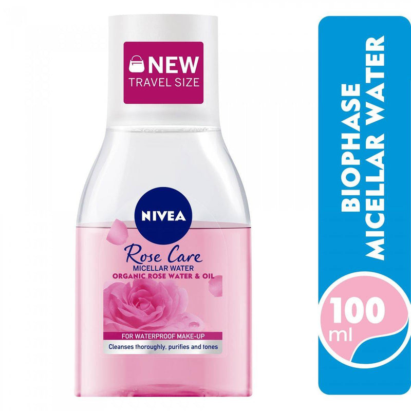 Nivea Face Makeup Remover Micellar Water Rose Care 100ml