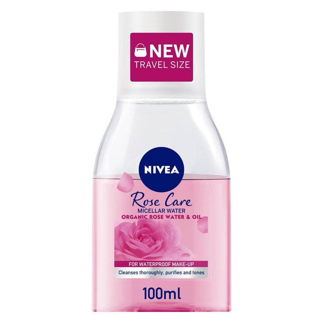 Nivea Face Makeup Remover Micellar Water Rose Care 100ml