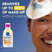 Nivea Face Makeup Remover Micellar Water Brightening 400ml
