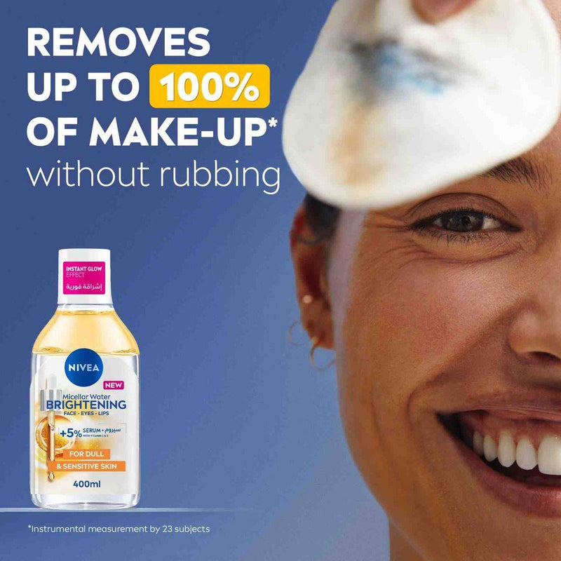 Nivea Face Makeup Remover Micellar Water Brightening 400ml