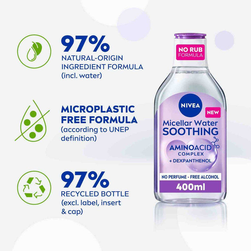 Nivea Face Makeup Remover Micellar Water 400ml