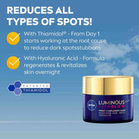 Nivea Face Luminous 630 Even Glow Night Cream 50ml