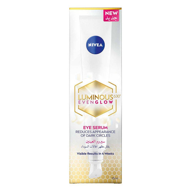 Nivea Face Luminous 630 Even Glow Eye Serum 15ml