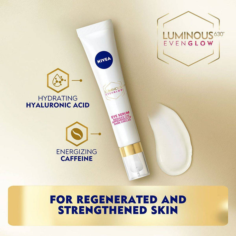 Nivea Face Luminous 630 Even Glow Eye Serum 15ml