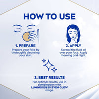 Nivea Face Luminous 630 Even Glow Day Fluid SPF50 40ml