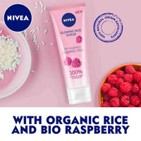 Nivea Face Glowing Rice Scrub Raspberry 75ml