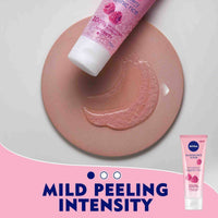 Nivea Face Glowing Rice Scrub Raspberry 75ml