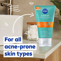 Nivea Face Clear Up Deep Pore Face Wash 150ml
