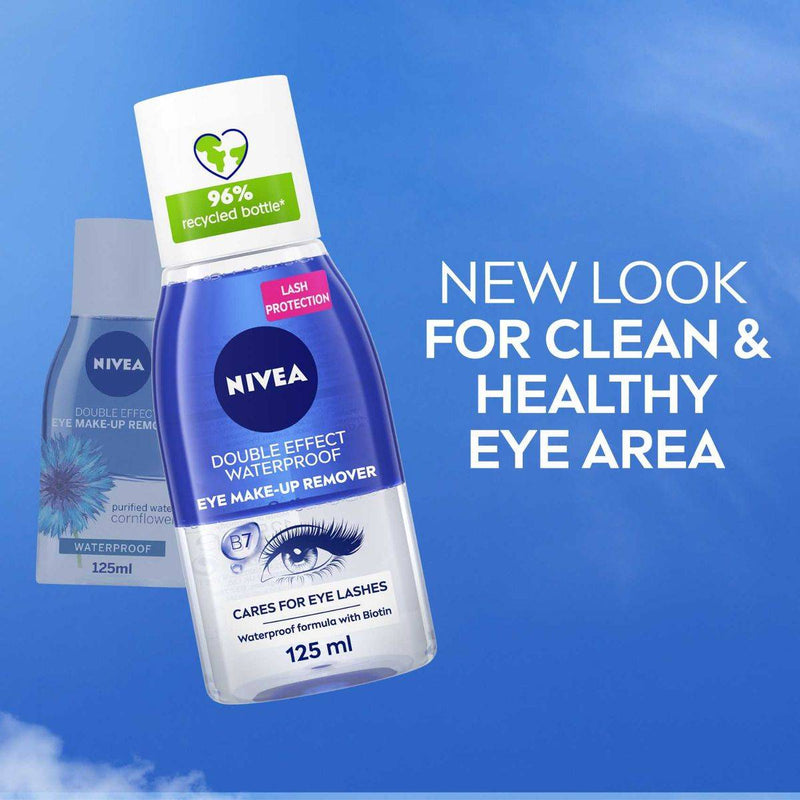 Nivea Eye Makeup Remover Double Effect 125ml