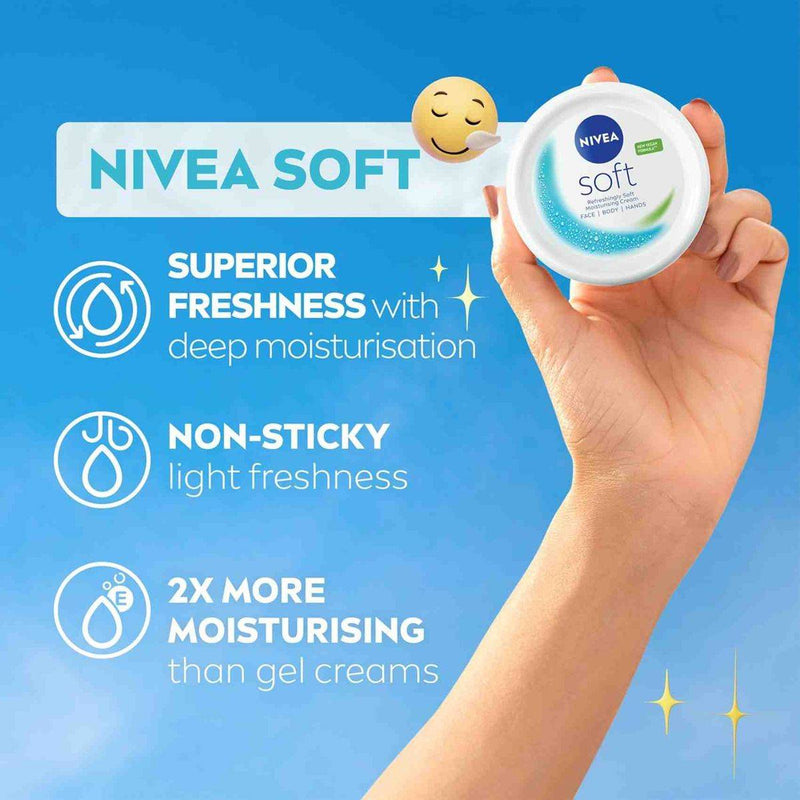 Nivea Soft Cream Jar 100ml