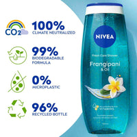 Nivea Showr Gel Frangipani & Oil 500ml