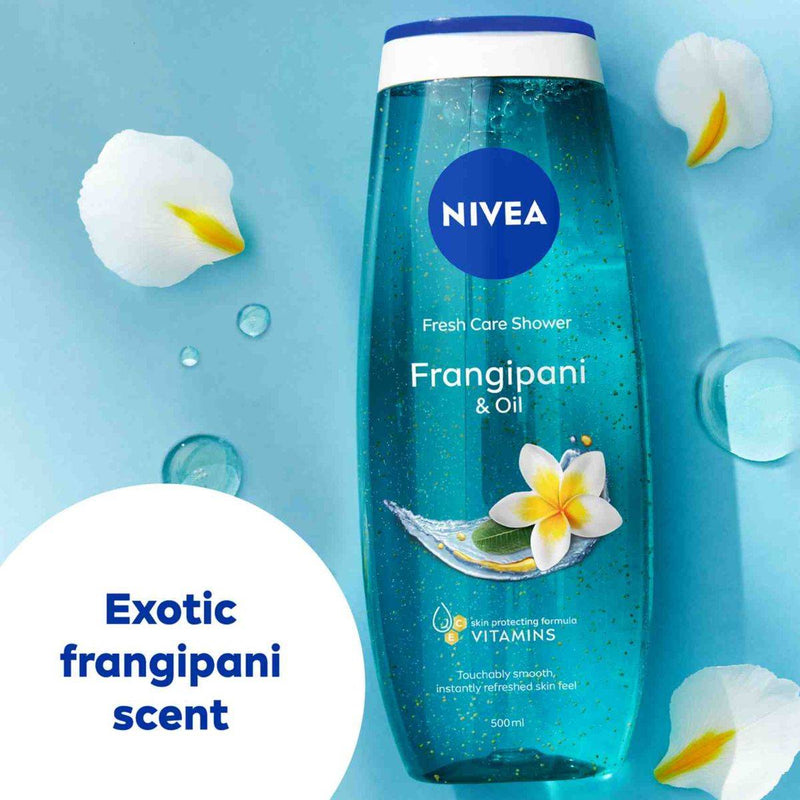 Nivea Showr Gel Frangipani & Oil 500ml