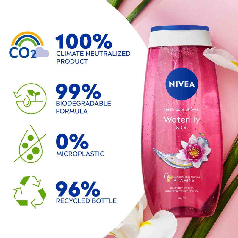 Nivea Shower Gel Waterlily & Oil 250ml
