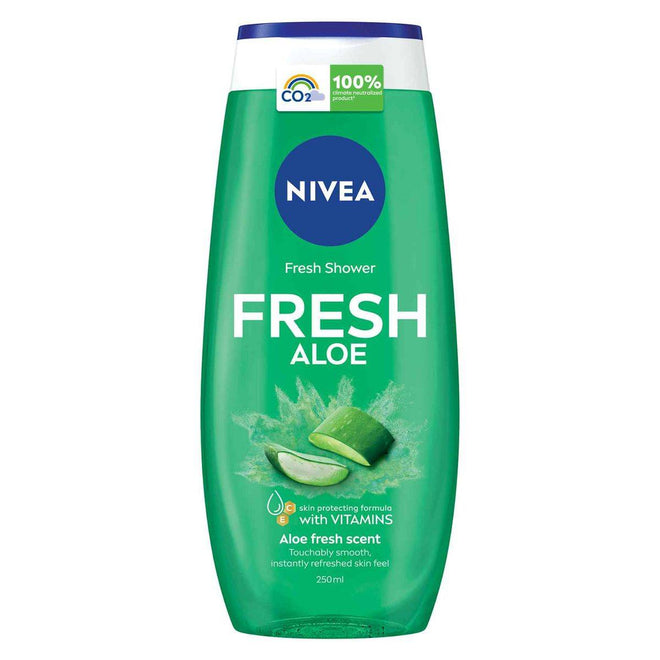 Nivea Shower Gel Fresh Aloe 250ml