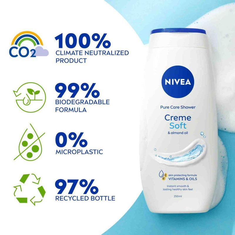 Nivea Shower Gel Creme Soft 250ml