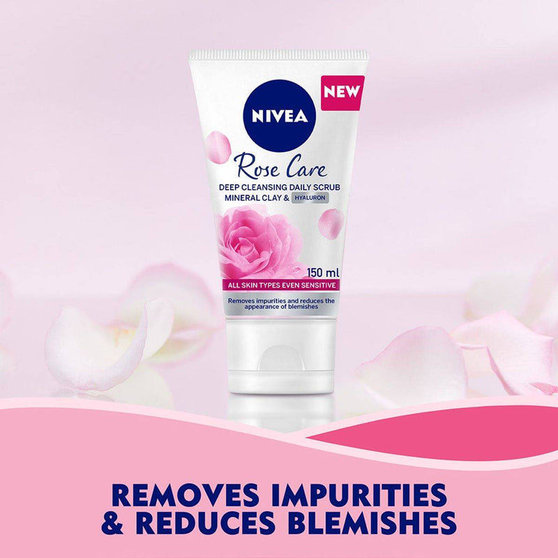 Nivea Face Rose Care Daily Scrub 150ml
