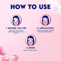 Nivea Face Rose Care Daily Scrub 150ml