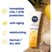 Nivea Sun UV Face Cream SPF50 Anti Aging 50ml